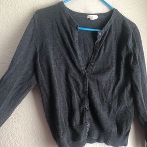 Basic button up sweater